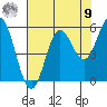 Wedderburn tide chart for Saturday, August 9, 2025
