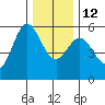Wedderburn tide chart for Friday, December 12, 2025