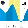 Wedderburn tide chart for Friday, December 19, 2025