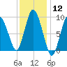 Wellfleet tide chart for Friday, January 12, 2024
