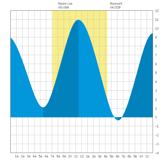 Wellfleet tide chart for Tuesday, December 31, 2024