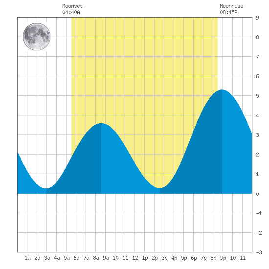 West Wildwood tide chart for Friday, June 21, 2024