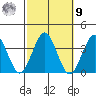 Safe Harbor tide chart for Sunday, October 9, 2022