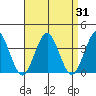 Safe Harbor tide chart for Thursday, August 31, 2023
