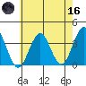 Safe Harbor tide chart for Saturday, May 16, 2026