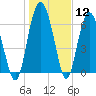 Whale Branch entrance tide chart for Friday, January 12, 2024