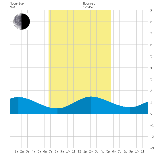 Whale Harbor Channel tide chart for Friday, November 22, 2024