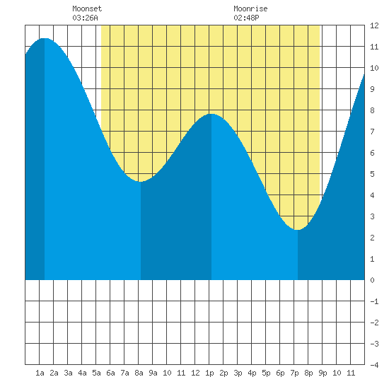 Whitney Point tide chart for Friday, May 21, 2021