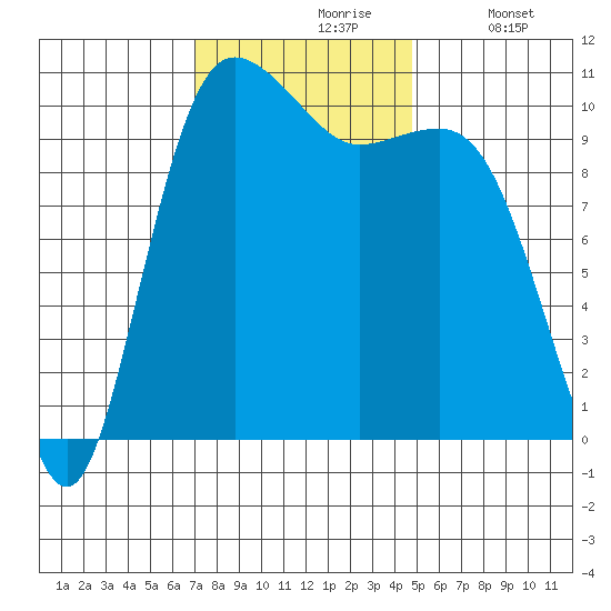 Whitney Point tide chart for Wednesday, November 6, 2024
