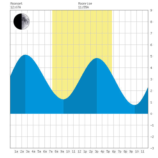 Willtown Bluff tide chart for Wednesday, January 20, 2021