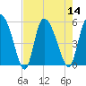 Willtown Bluff tide chart for Sunday, August 14, 2022