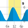 Willtown Bluff tide chart for Monday, January 9, 2023