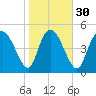 Willtown Bluff tide chart for Tuesday, January 30, 2024
