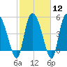 Willtown Bluff tide chart for Monday, February 12, 2024