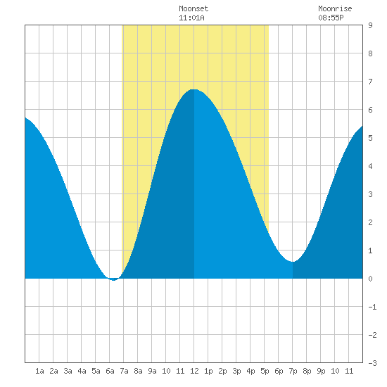 Willtown Bluff tide chart for Tuesday, November 19, 2024
