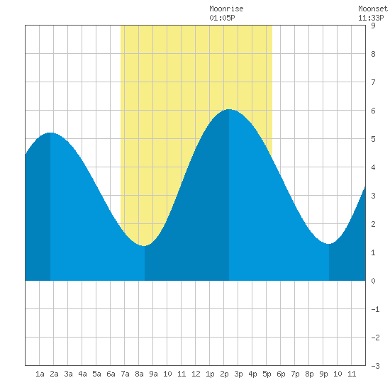 Willtown Bluff tide chart for Friday, November 8, 2024