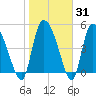 Willtown Bluff tide chart for Friday, January 31, 2025