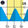 Wilmington Marine Terminal tide chart for Wednesday, August 16, 2023