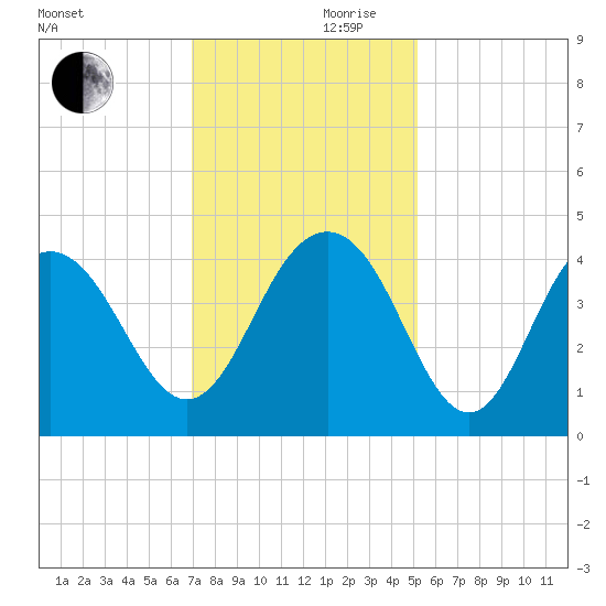 Winyah Bay Entrance tide chart for Friday, November 28, 2025