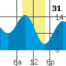 Young Bay tide chart for Tuesday, January 31, 2023