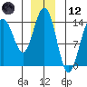 Young Bay tide chart for Tuesday, December 12, 2023
