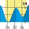 Young Bay tide chart for Friday, July 19, 2024