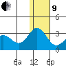Zapadni Bay tide chart for Sunday, January 9, 2022