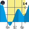 Brazos tide chart for Sunday, June 14, 2026