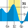 Alameda tide chart for Tuesday, December 31, 2024