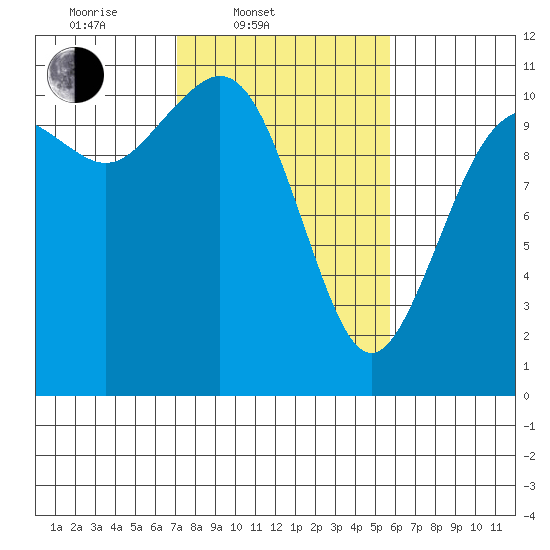 Bremerton tide chart for Thursday, February 20, 2025