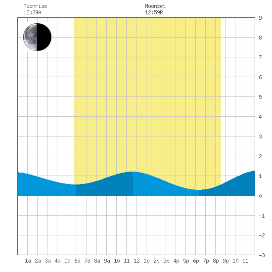 Brewer Point tide chart for Friday, June 28, 2024