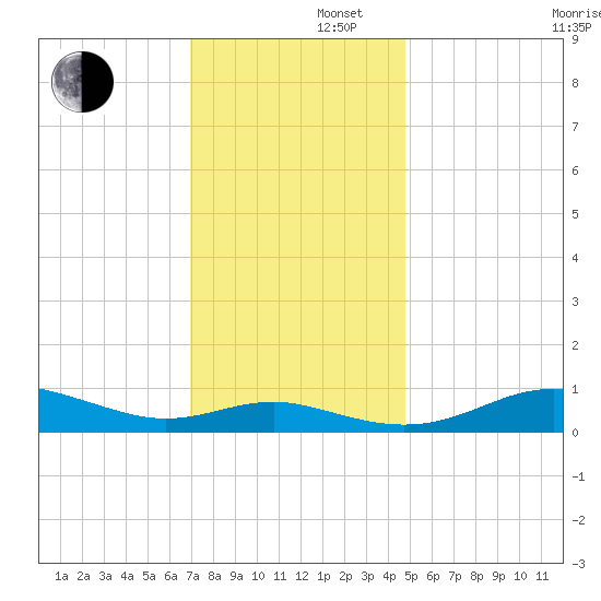 Brewer Point tide chart for Friday, November 22, 2024