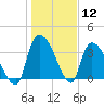 Brown Island tide chart for Friday, January 12, 2024
