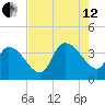 Brown Island tide chart for Monday, August 12, 2024