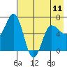 Albatross Anchorage tide chart for Saturday, May 11, 2024
