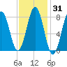 Burnt Island tide chart for Sunday, January 31, 2021
