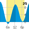 Burnt Island tide chart for Sunday, July 25, 2021