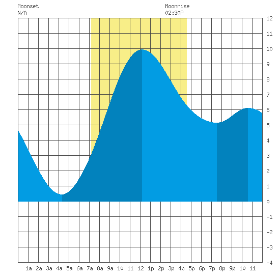 Bush Point tide chart for Friday, November 12, 2021