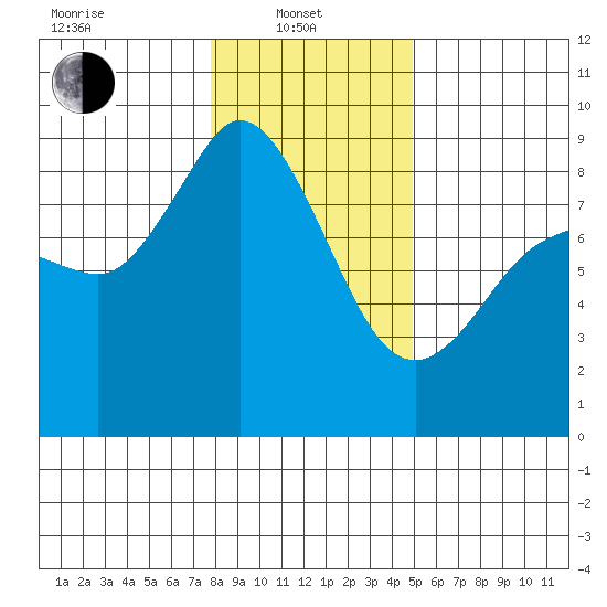 Bush Point tide chart for Tuesday, January 21, 2025
