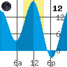 Bushy Island tide chart for Tuesday, January 12, 2021