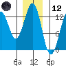 Bushy Island tide chart for Tuesday, December 12, 2023