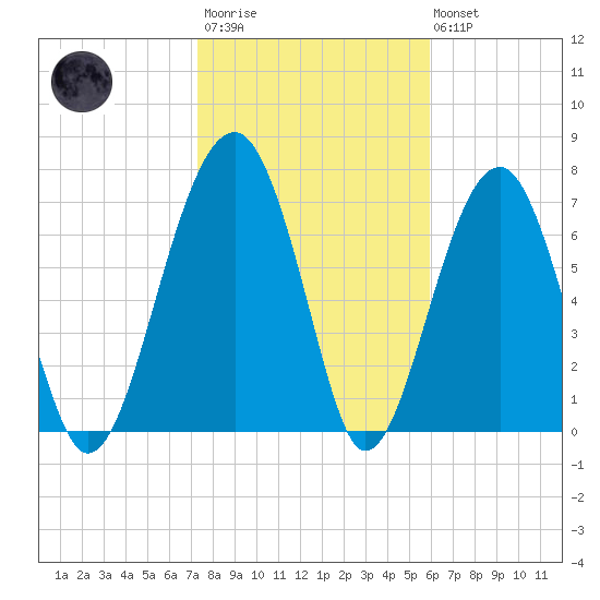 S Callawassie Island tide chart for Wednesday, January 29, 2025