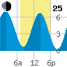 Cane Patch Creek tide chart for Tuesday, January 25, 2022