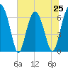 Cane Patch Creek tide chart for Tuesday, June 25, 2024