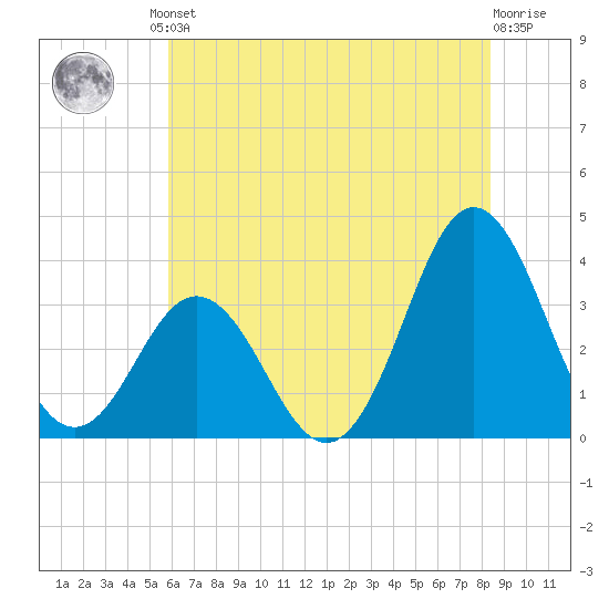 Bight tide chart for Friday, June 21, 2024