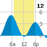 Bight tide chart for Sunday, January 12, 2025