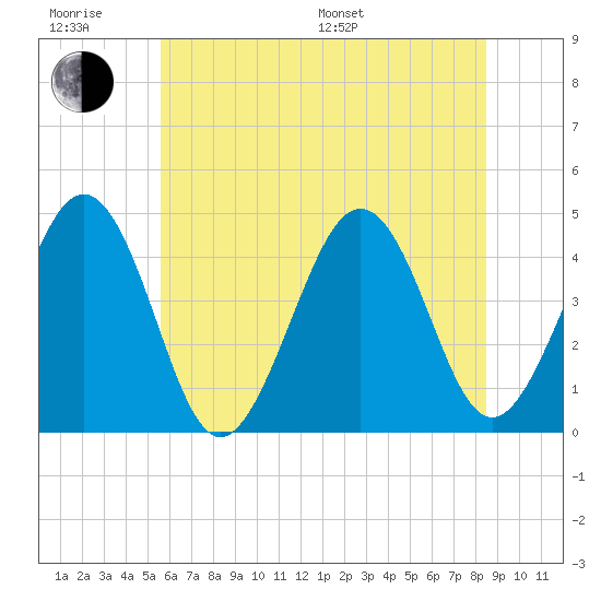 Ferry Term tide chart for Friday, June 28, 2024