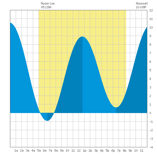 Cape Neddick tide chart for Friday, June 7, 2024
