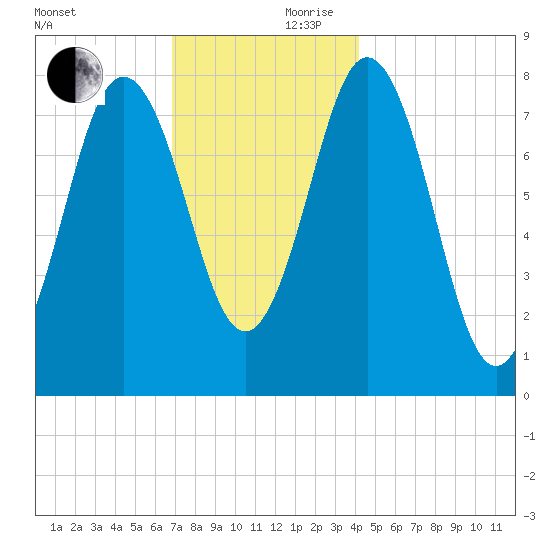 Cape Neddick tide chart for Friday, November 28, 2025