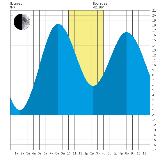 Cape Ninilchik tide chart for Friday, December 10, 2021